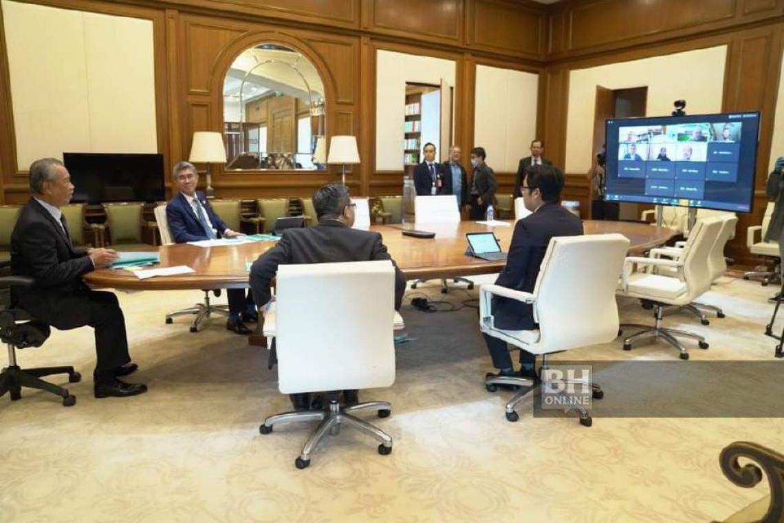 Muhyiddin Tinjau Operasi Pelaksanaan Pakej PRIHATIN