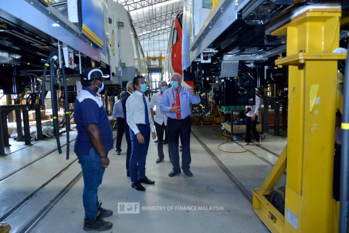 Mesyuarat Dan Lawatan Tapak Ke SMH Rail Sdn Bhd