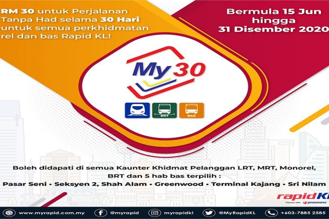 Govt subsidy for MY30 pass at RM13.2 mln as of June 30 – Tengku Zafrul