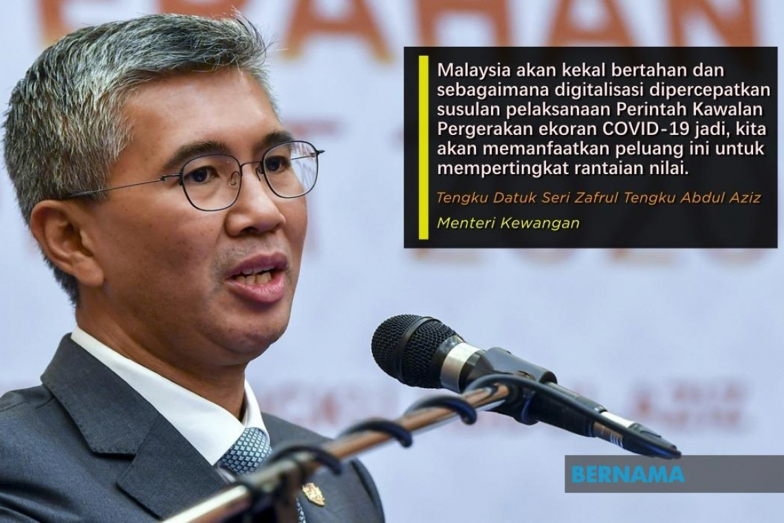 Bernama - Pendekatan Lebih Mampan Dalam Belanjawan 2021 Untuk Kembangkan Ekonomi - Zafrul