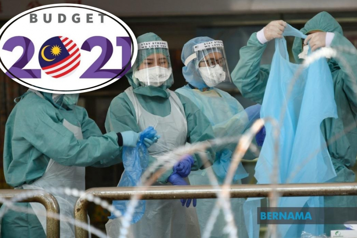 Bernama - Belanjawan 2021: Pemberian One-Off RM500 Kepada 100,000 Petugas Kesihatan