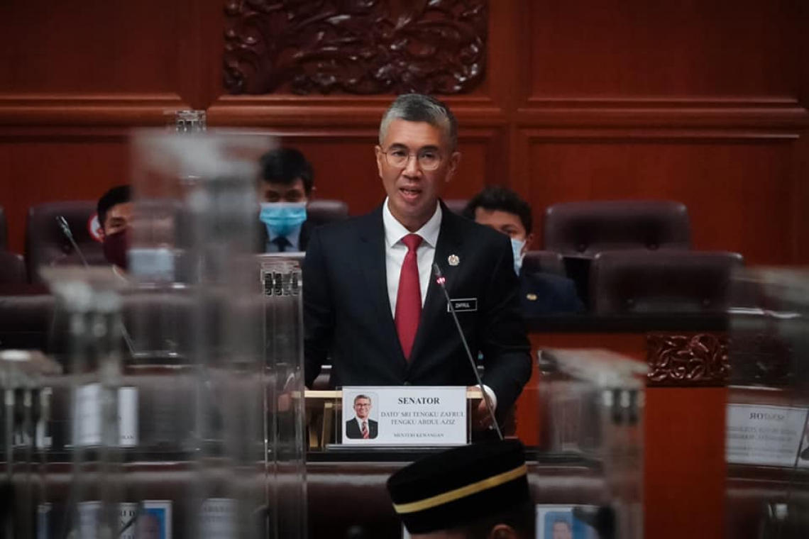 Sesi Penggulungan Kementerian Kewangan – RUU Langkah-Langkah Sementara Bagi Pembiayaan Kerajaan (COVID-19) 2020 