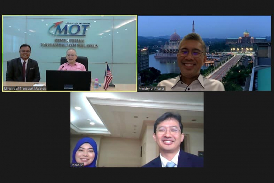 Sesi Libat Urus Belanjawan 2021 Secara Maya Bersama YB Menteri Pengangkutan 