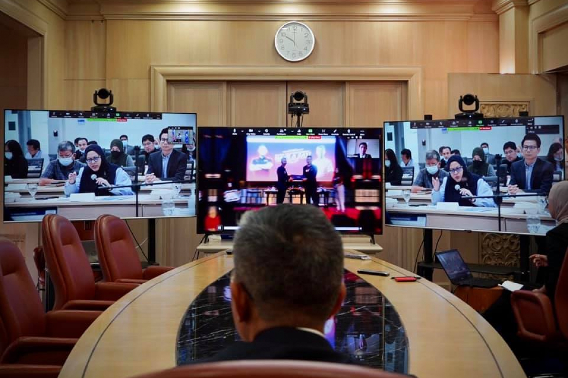 Perhimpunan Bulanan Secara Maya Bersama Warga Kementerian Kewangan 