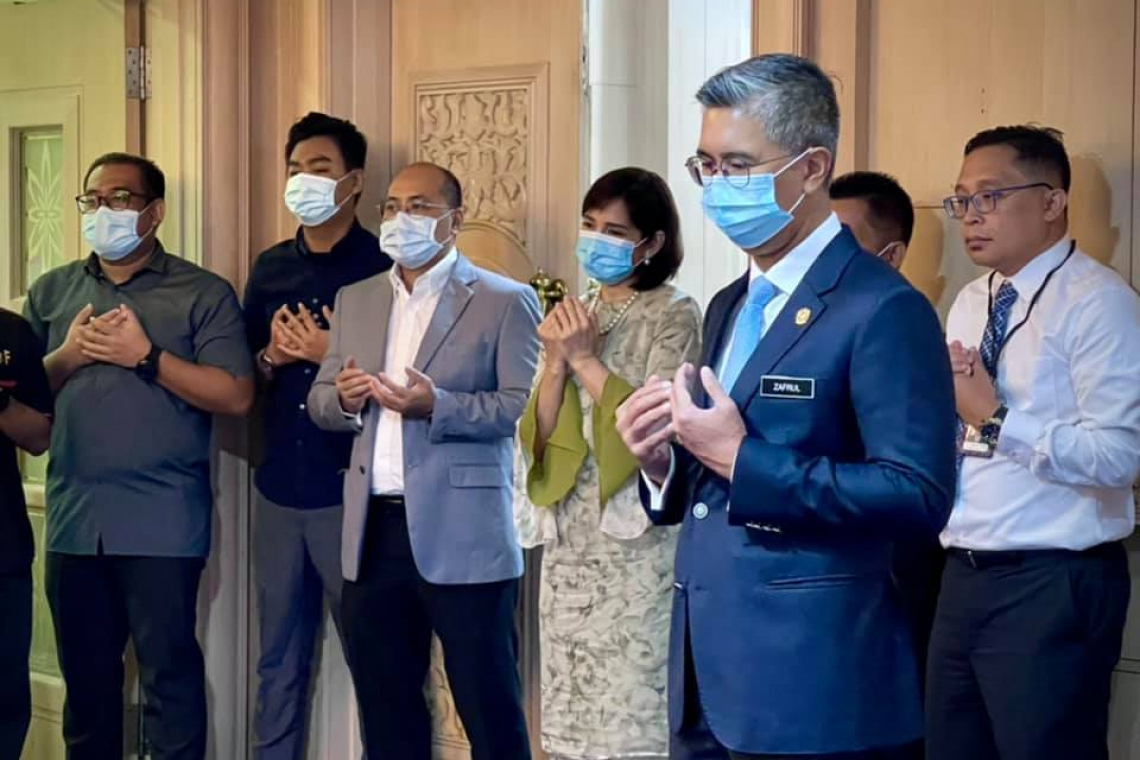 Bacaan Doa Tahun Baharu Pejabat Menteri Kewangan