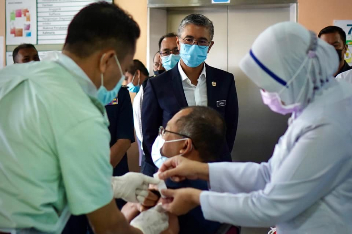 Suntikan Vaksin Covid-19 Bagi Petugas Barisan Hadapan – Jabatan Kastam Diraja Malaysia