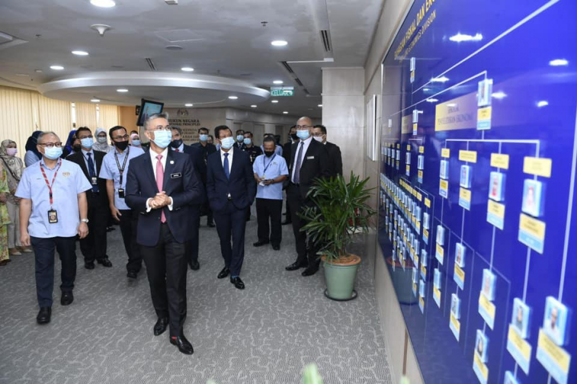 Sesi Walkabout YB Menteri Kewangan Bersempena Setahun Di  Kementerian Kewangan Malaysia