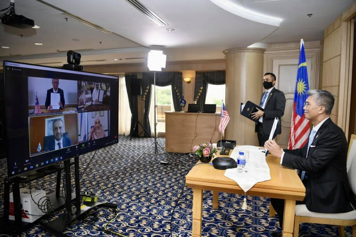 Majlis Menandatangani Memorandum Persefahaman dan Perjanjian Tambahan di antara Kerajaan Malaysia dan IsDB