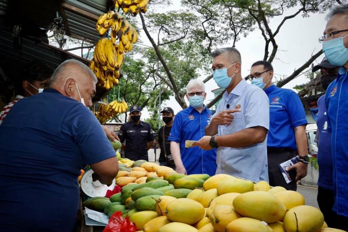 Lawatan Turun Padang Ke Pasar D'Rejang, Setiawangsa 