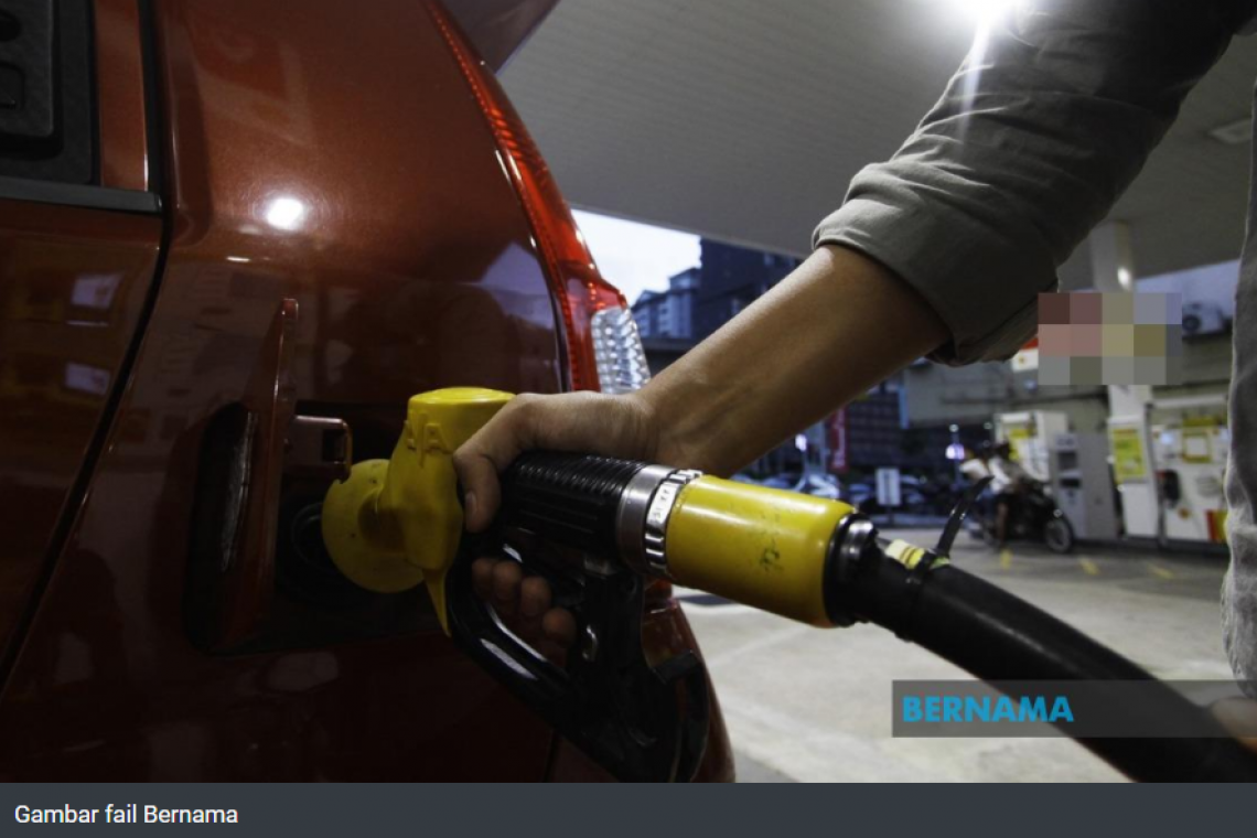 RON97 naik satu sen, RON95, diesel tidak berubah