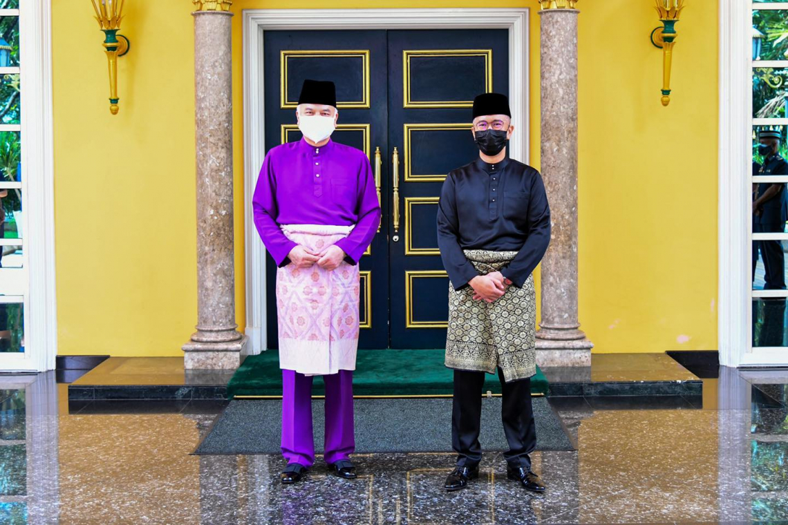 Sesi Istiadat Mengucap Selamat Berangkat DYMM Timbalan Yang di-Pertuan Agong di Istana Negara