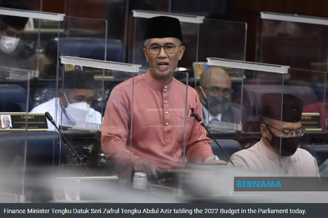 Budget 2022: RM332.1 bln curated to nurture shoots of recovery, sustain economic growth