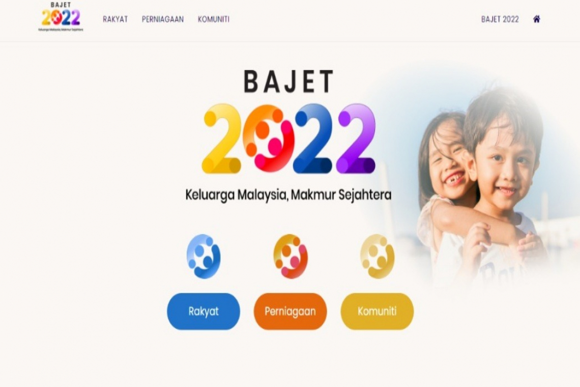 MOF launches Manfaat #bajet2022 portal to provide info on Budget 2022 benefits