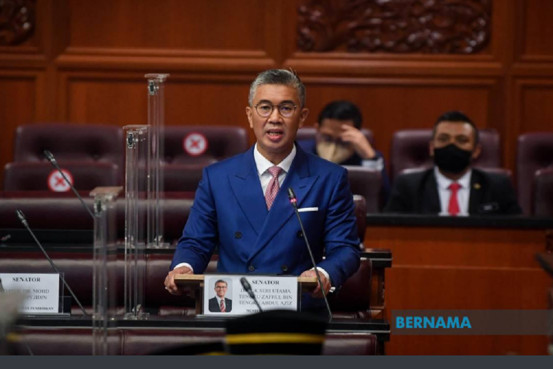 Supply Bill 2022 tabled for second reading in Dewan Negara