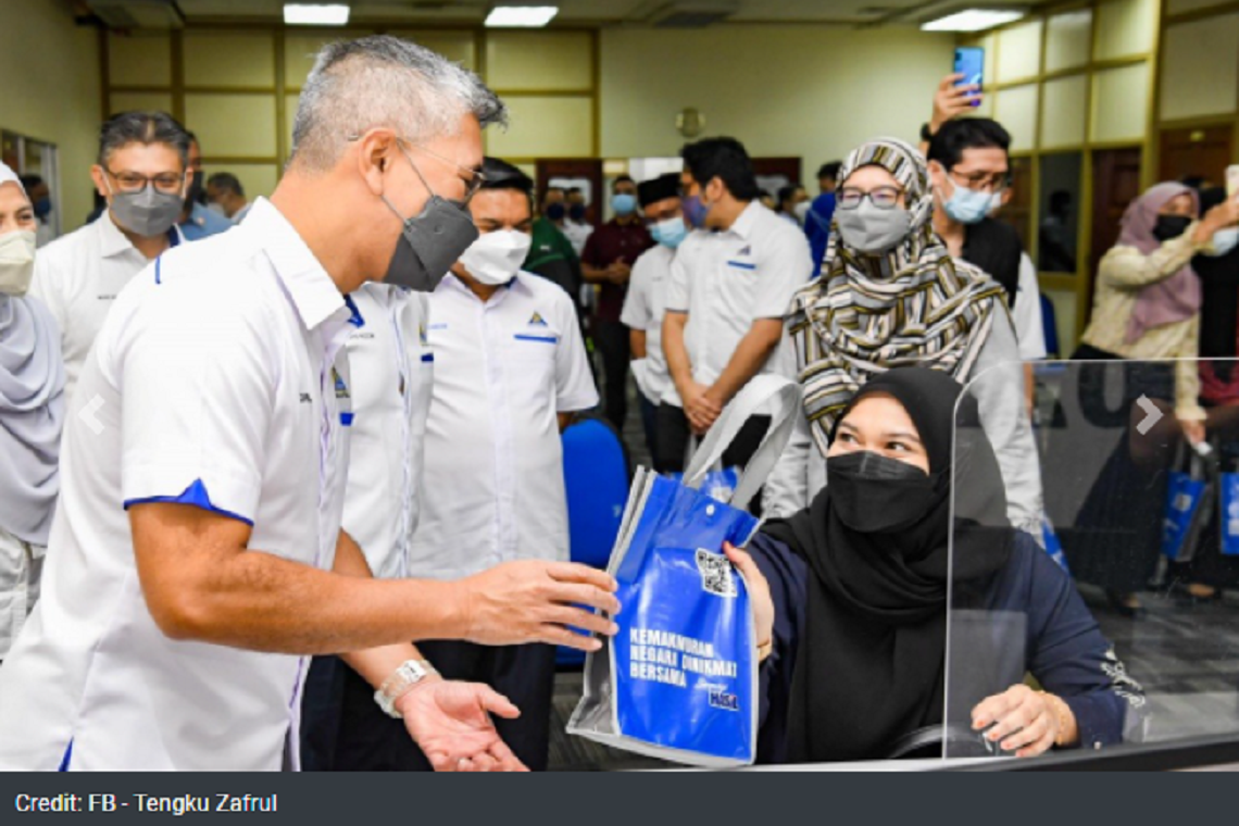 Tengku Zafrul: BKM 2022 to benefit 9.6 mln recipients with RM8.2 bln allocation