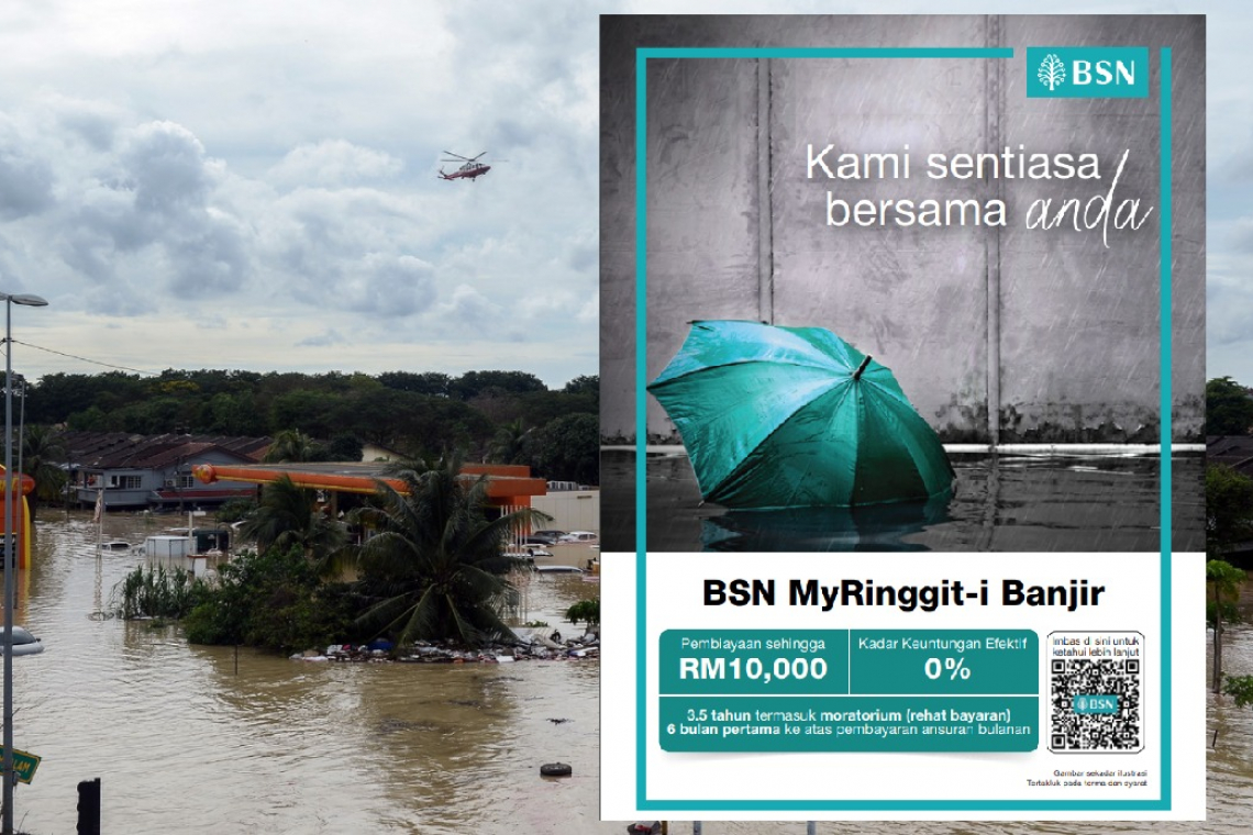 BSN MyRinggit-i Banjir allocation increased to RM150 million – Tengku Zafrul