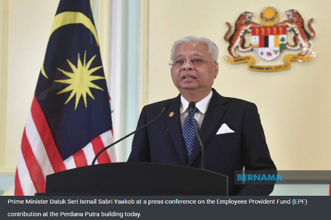 Govt allows special EPF withdrawal of RM10,000 – Ismail Sabri
