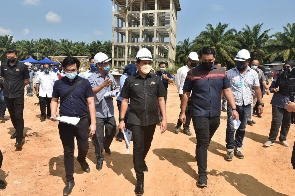 Sesi Turun Padang ke Projek Loji Rawatan Air Kedua, Kg. Saab, Pitas, Sabah