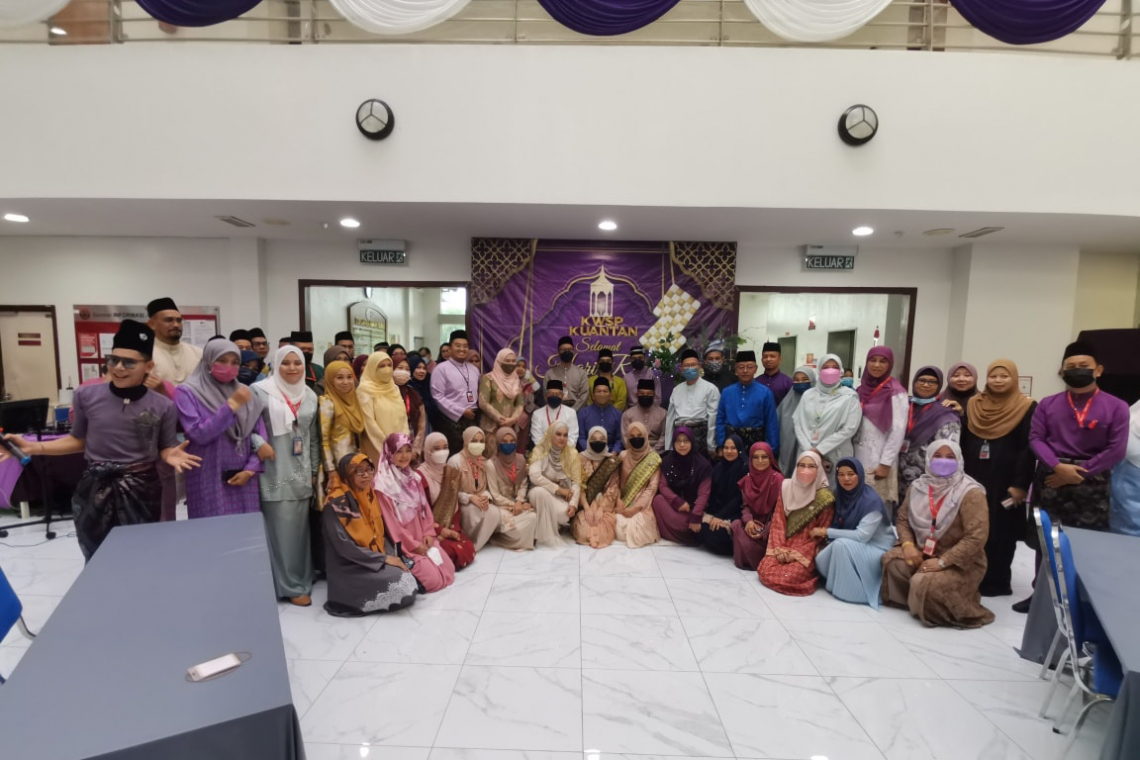 Majlis Sambutan Hari Raya Aidilfitri KWSP di Kuantan, Pahang