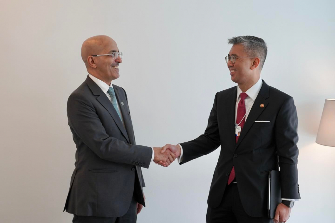 Sesi Pertemuan bersama Menteri Kewangan Arab Saudi di Switzerland