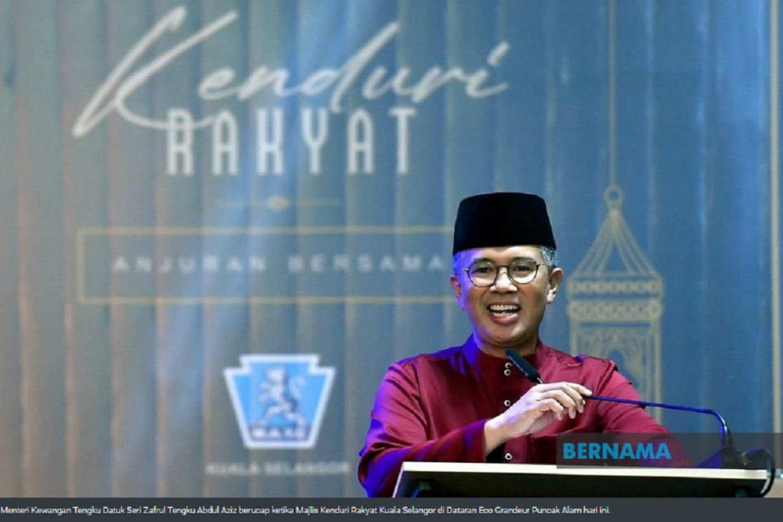 Tengku Zafrul umum pembinaan stesen ECRL Puncak Alam diluluskan