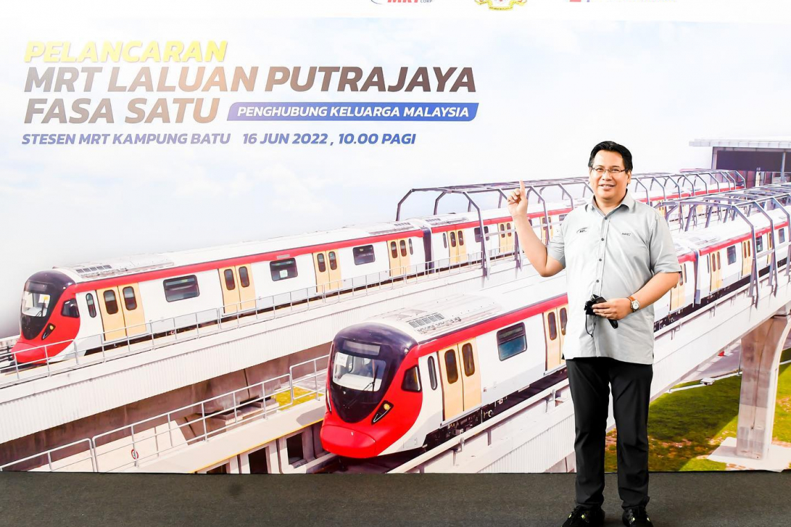 Majlis Pelancaran MRT Laluan Putrajaya Fasa Satu