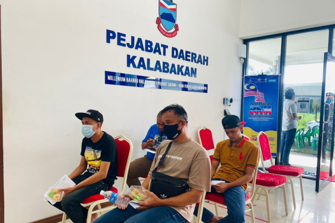 Penunaian BKM Penerima Pedalaman Sabah Tiada Akaun Bank