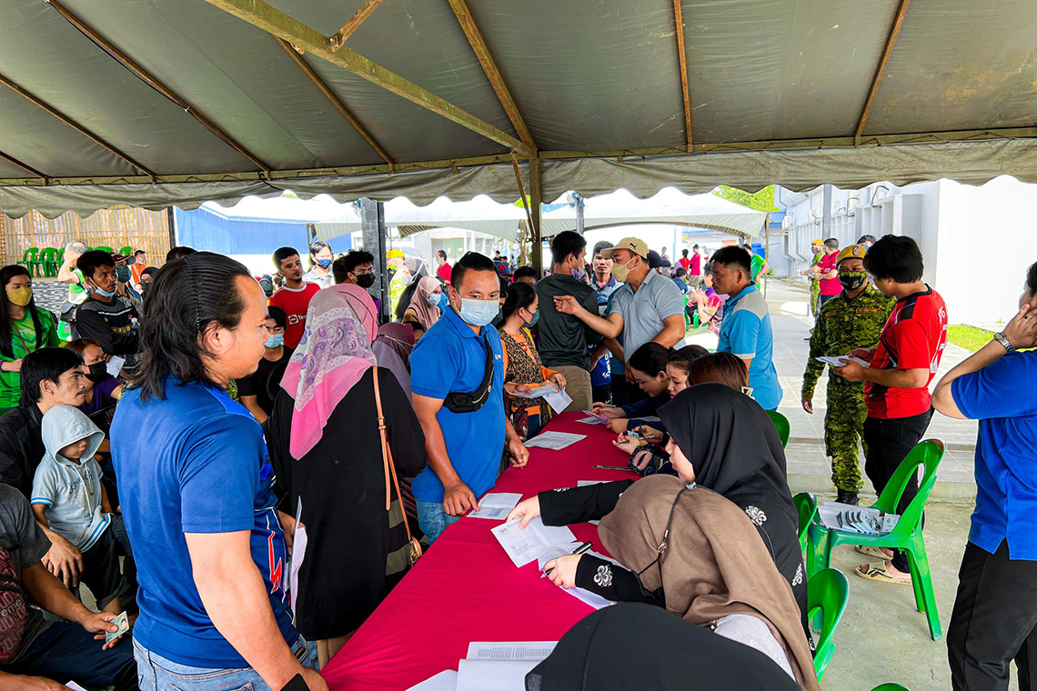Sesi Penyerahan BKM Tiada Akaun Bank di Sabah