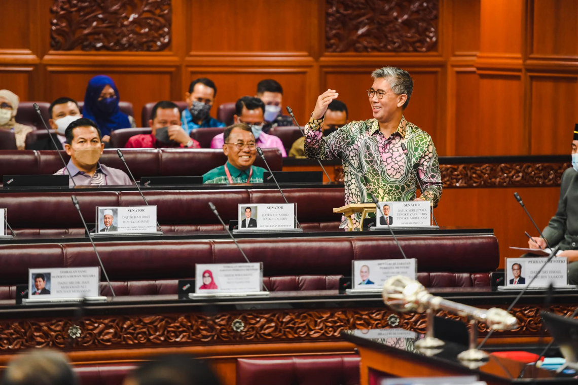 Sesi Pertanyaan Lisan di Dewan Negara