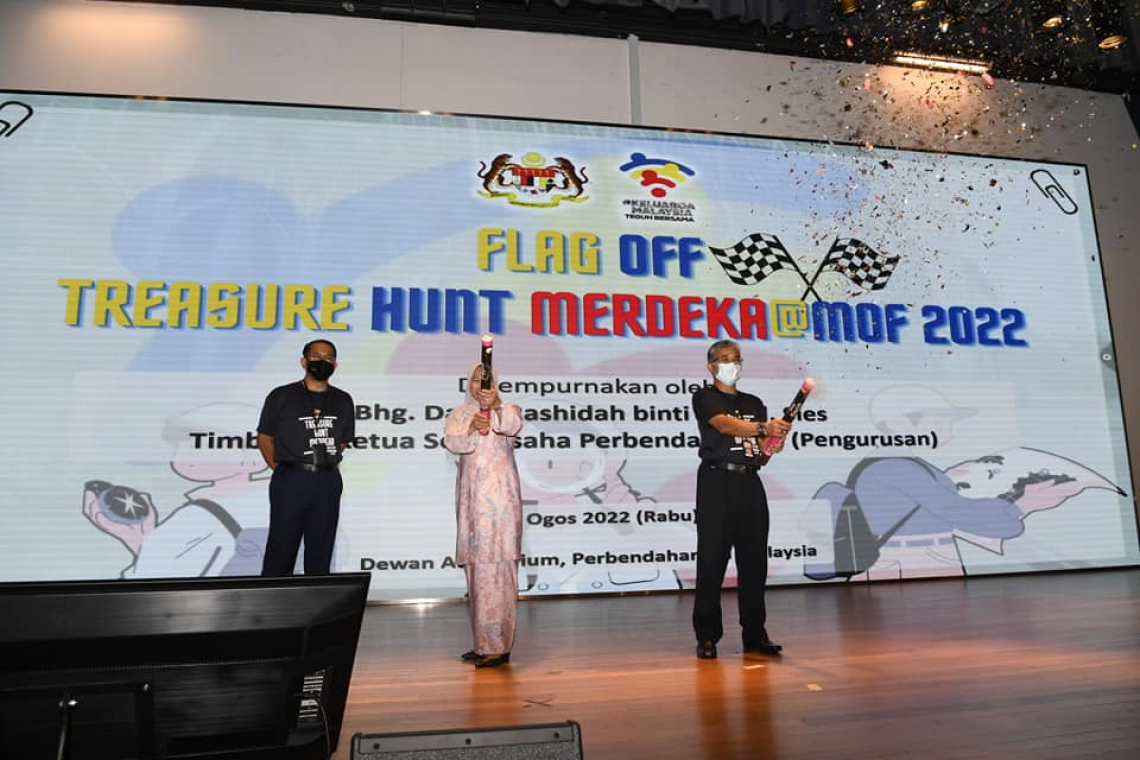 Majlis Perasmian Program Treasure Hunt Merdeka@MOF 2022