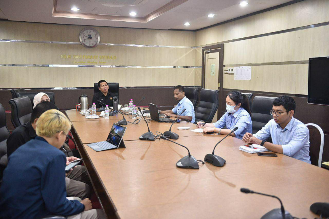 Sesi Mesyuarat Dalam Talian bersama Timbalan Ketua Setiausaha Perbendaharaan (Dasar)