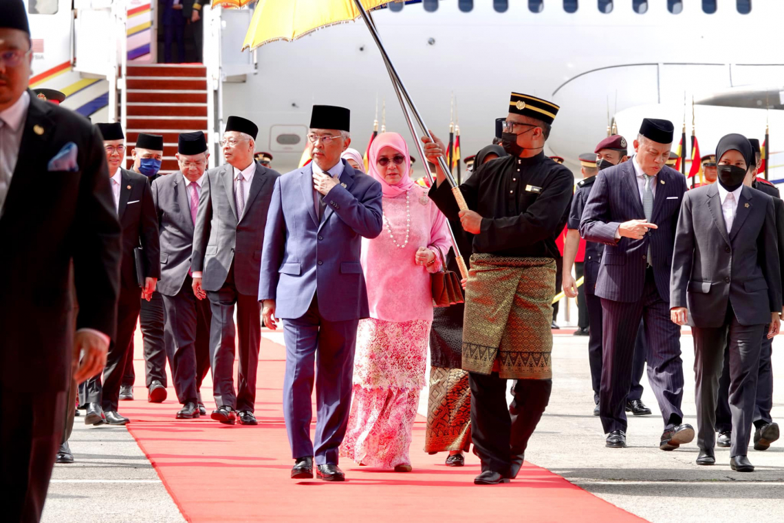 Majlis Istiadat Keberangkatan Tiba
