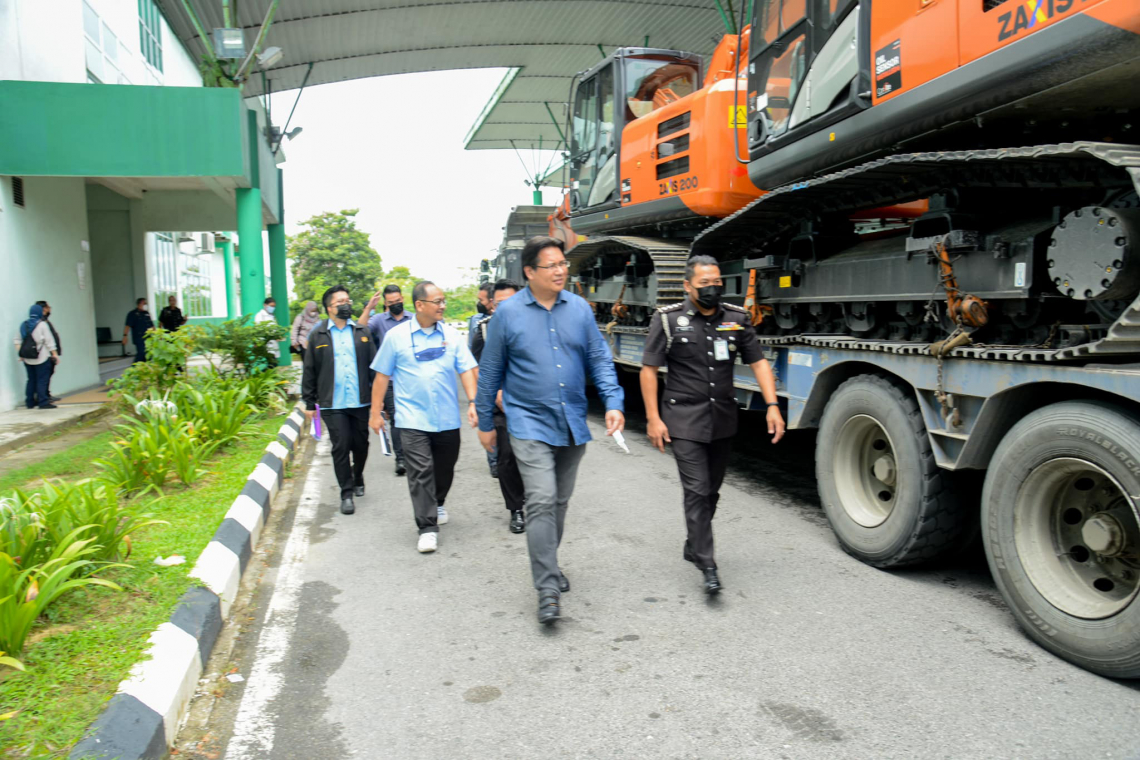 Lawatan #JelajahBajet2023 ke Sempadan Miri-Brunei di LCQS Sungai Tujoh, Kuala Baram, Sarawak