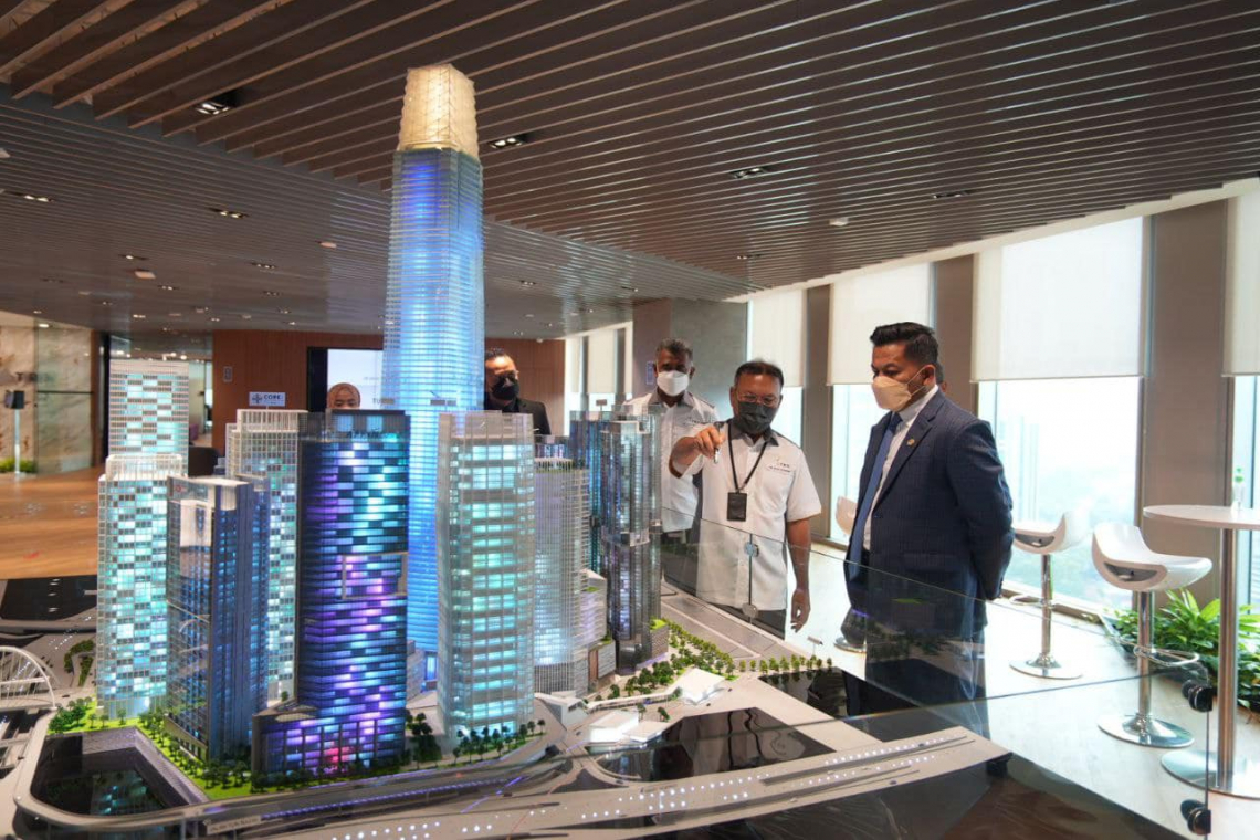 Sesi Lawatan Rasmi Ke Tun Razak Exchange City &amp; Tower 106