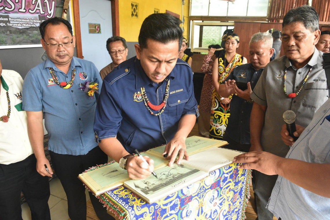 Sesi Turun Padang sempena Jelajah #Bajet2023 ke Program Perasmian Teratak ‘Homestay’ Uma Belor Sg. Asap di Sarawak