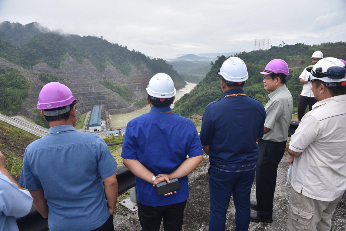 Sesi Turun Padang sempena Jelajah #Bajet2023 di Empangan Bakun, Bintulu, Sarawak