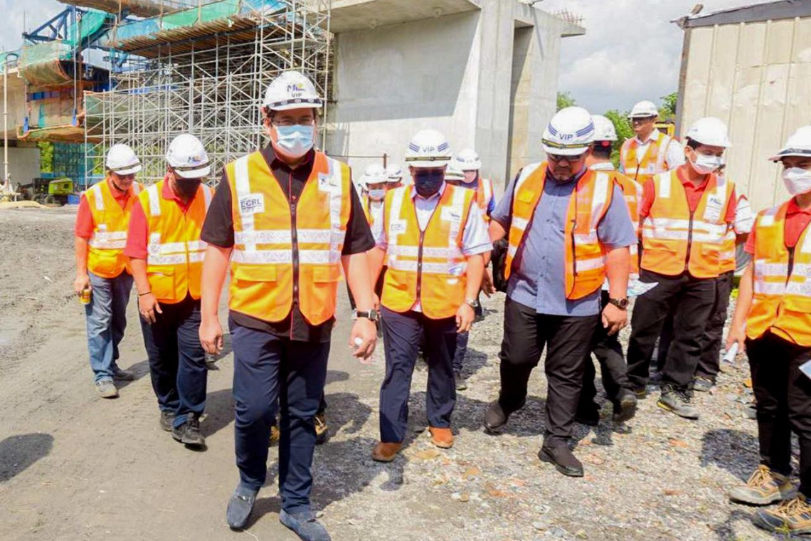 Sesi Tinjauan Sempena Jelajah #Bajet2023 Ke Kawasan Pembinaan Laluan Projek ECRL Seksyen 4 Dungun, Terengganu