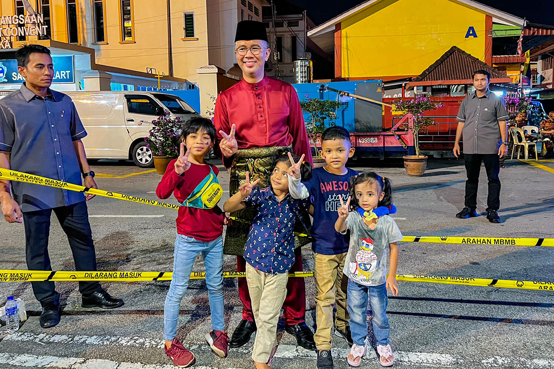 Sambutan Hari Malaysia 2022 di Banda Hilir, Melaka