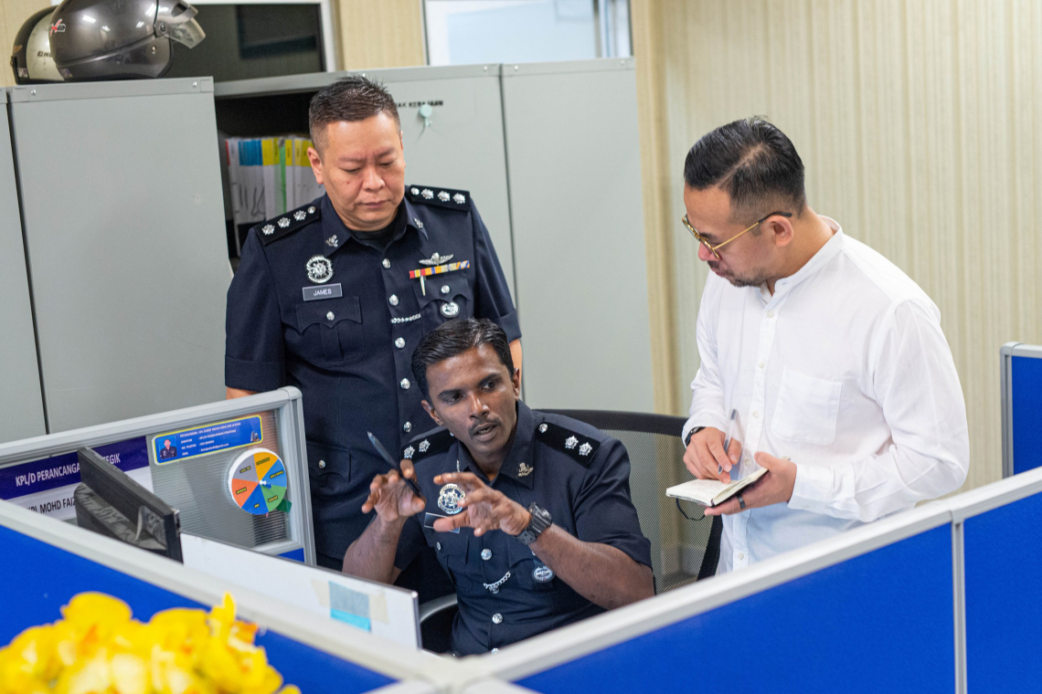 Sesi Pertemuan Berkenaan Isu Penipuan Kewangan