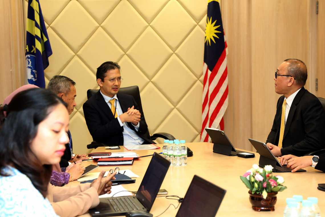 Sesi Kunjungan Hormat ke Atas Ketua Setiausaha Perbendaharaan