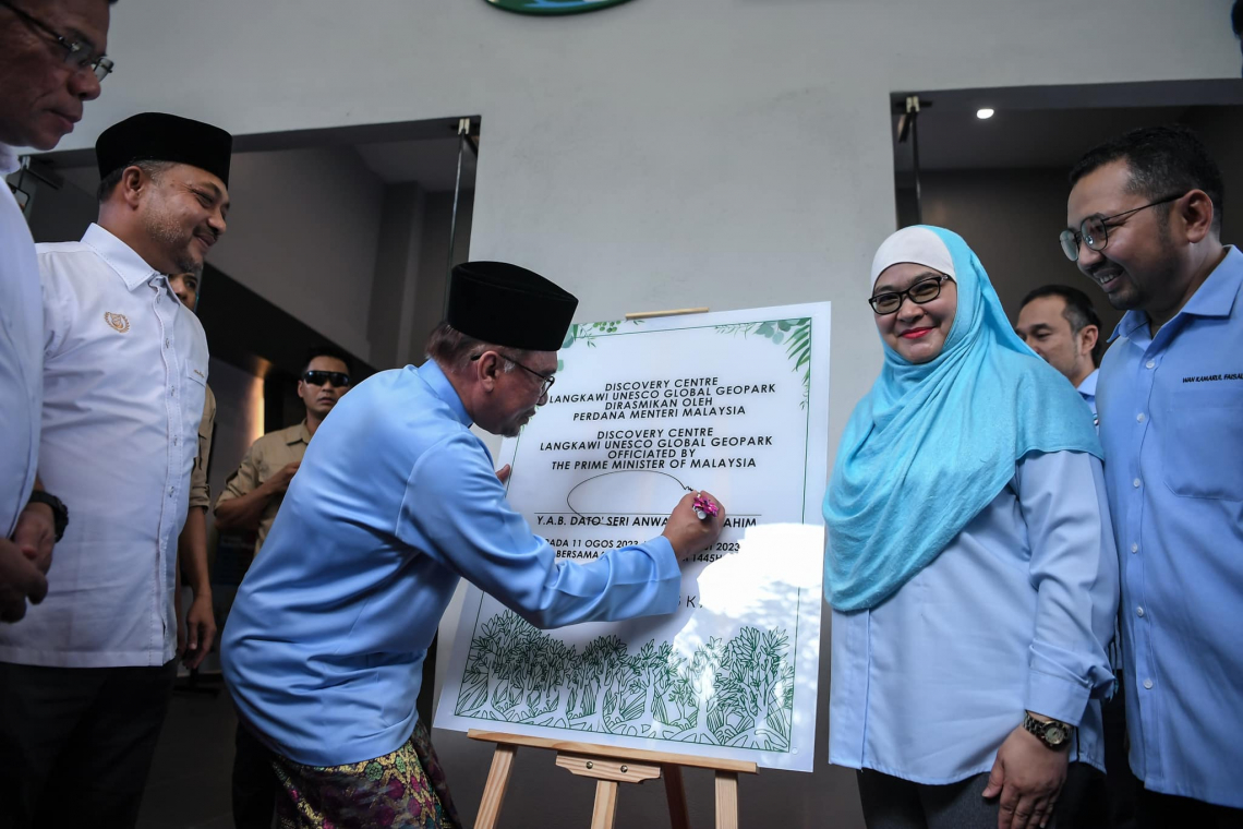 Majlis Perasmian Geopark Discovery Centre Di Langkawi