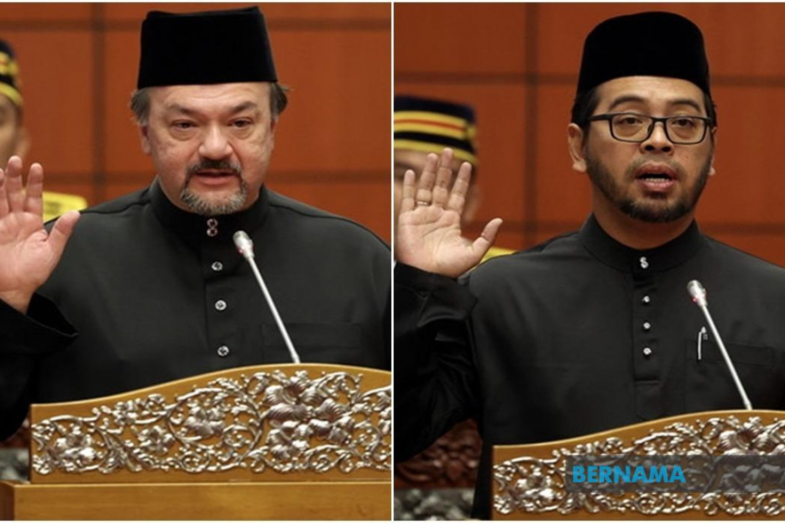 Amir Hamzah, Zulkifli angkat sumpah Ahli Dewan Negara