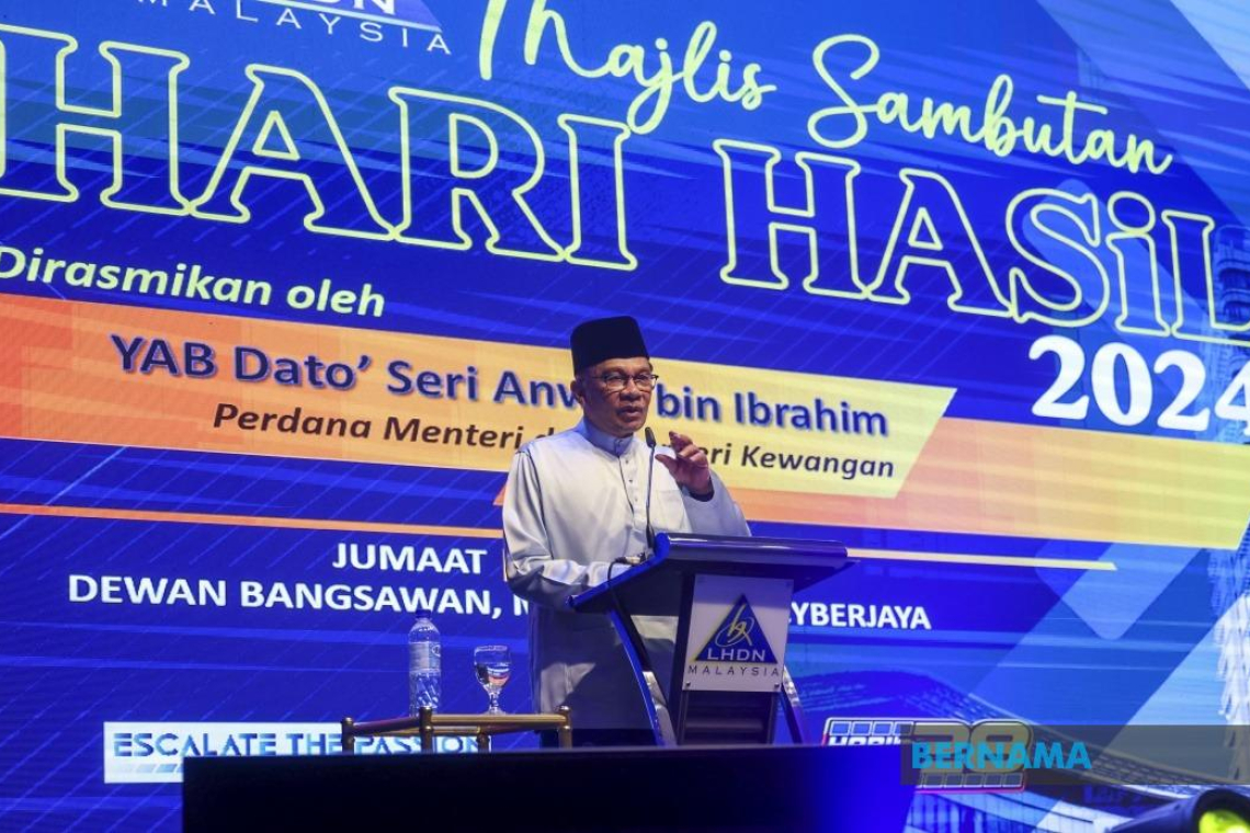 PM Anwar mahu LHDN kutip lebih banyak hasil pada tahun ini berbanding unjuran RM197 bilion