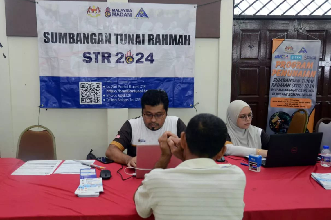 Program Penunaian STR Masyarakat Orang Asli, Daerah Rompin, Pahang