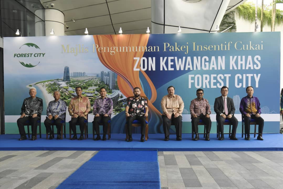 Majlis Pengumuman Insentif Cukai Forest City Special Financial Zone