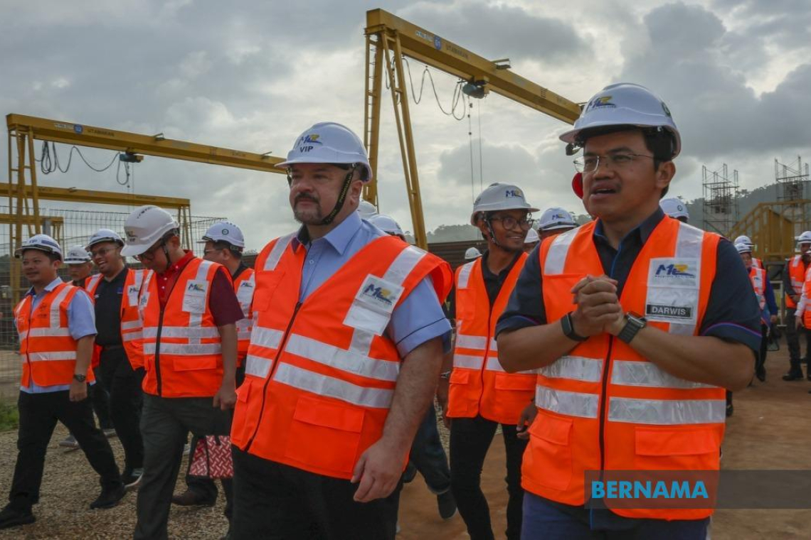 Projek ECRL Capai Kemajuan Lebih 78 Peratus Setakat Jan – Amir Hamzah