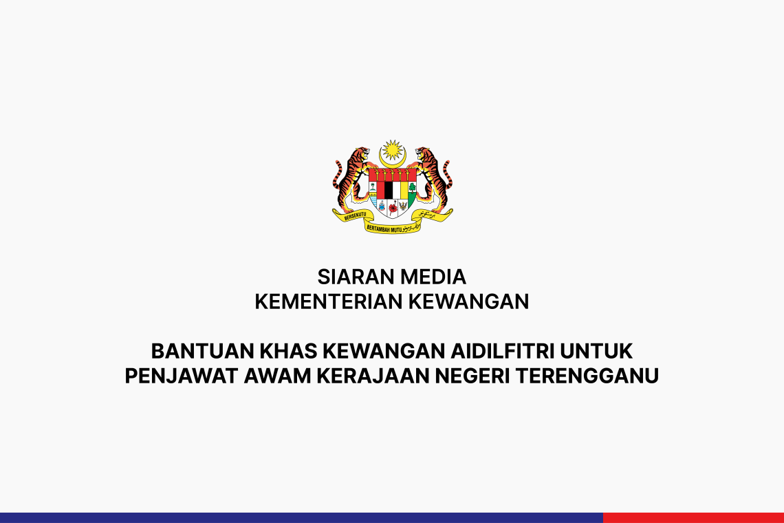 Bantuan Khas Kewangan Aidilfitri Untuk Penjawat Awam Kerajaan Negeri Terengganu