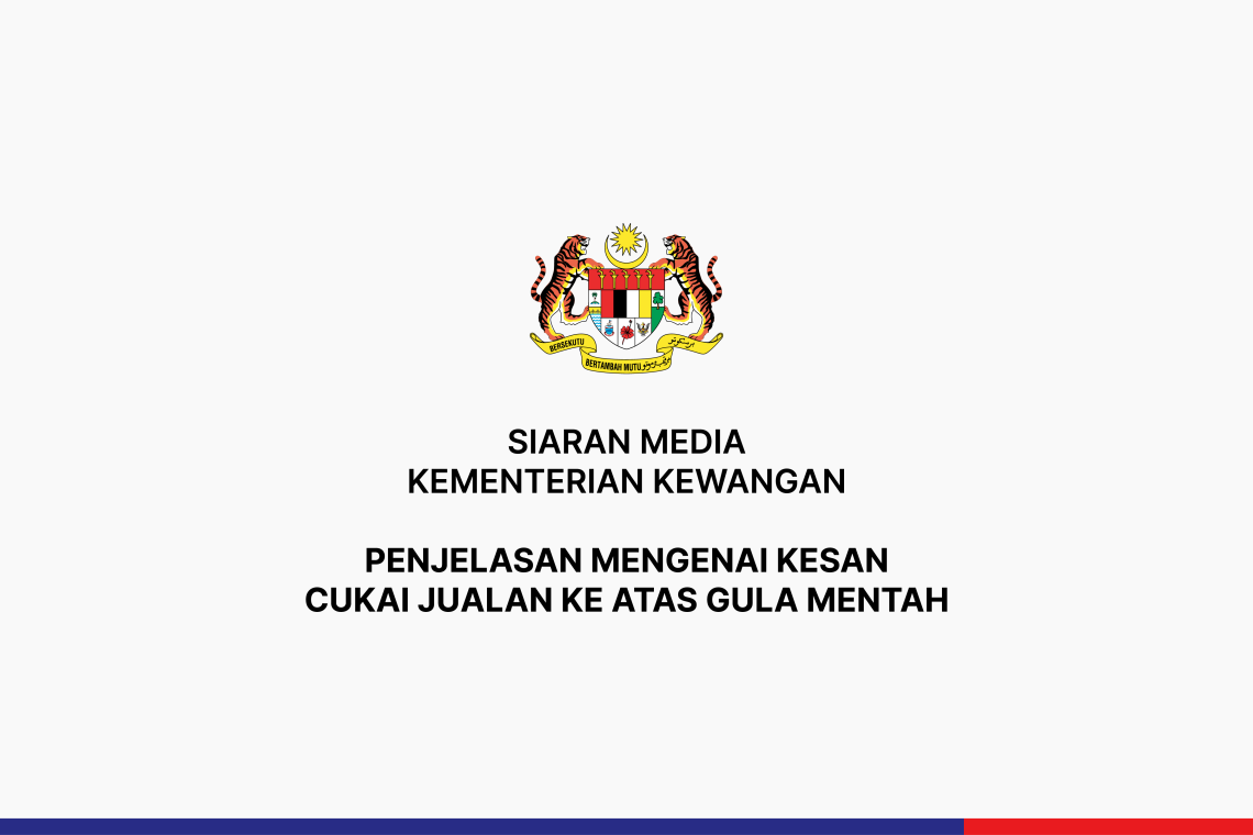Penjelasan Mengenai Kesan Cukai Jualan Ke Atas Gula Mentah