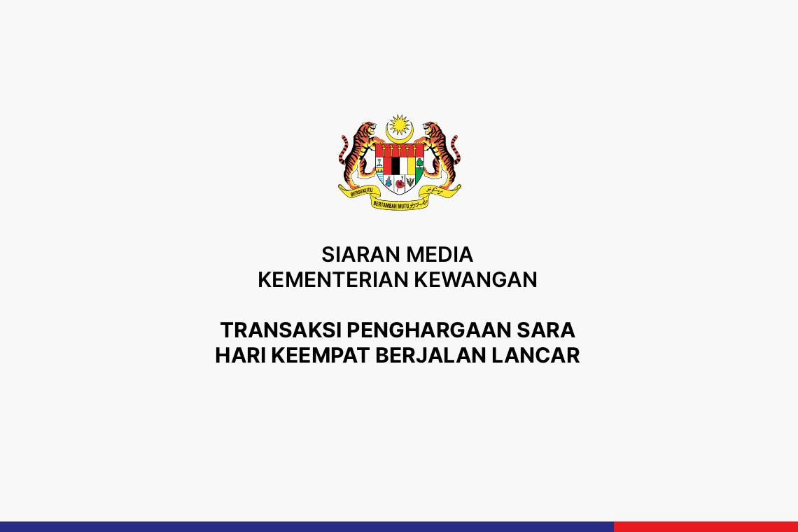 Transaksi Penghargaan Sara Hari Keempat Berjalan Lancar