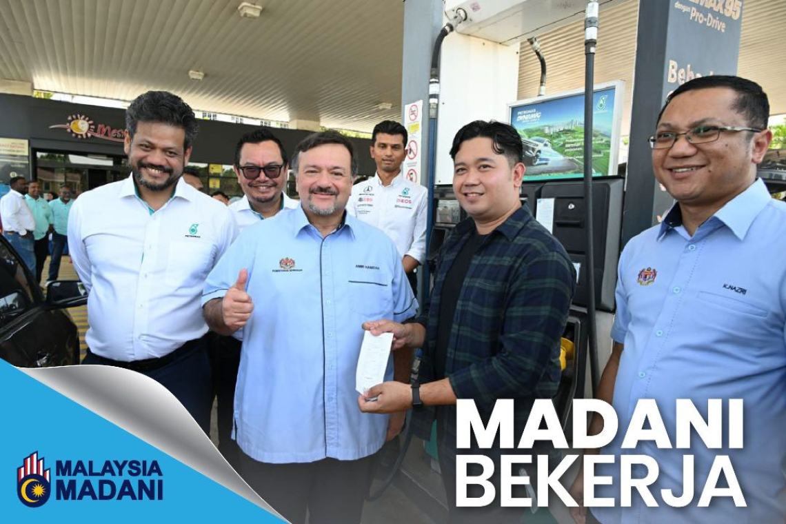 Sesi Tinjauan Di Stesen Petronas Jalan Pohon Batu, Labuan